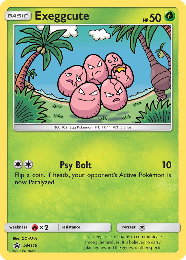 Exeggcute (SM119) [Sun & Moon: Black Star Promos]