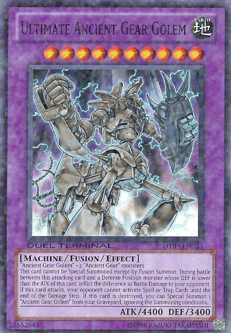 Ultimate Ancient Gear Golem [DT03-EN033] Common - POKÉ JEUX