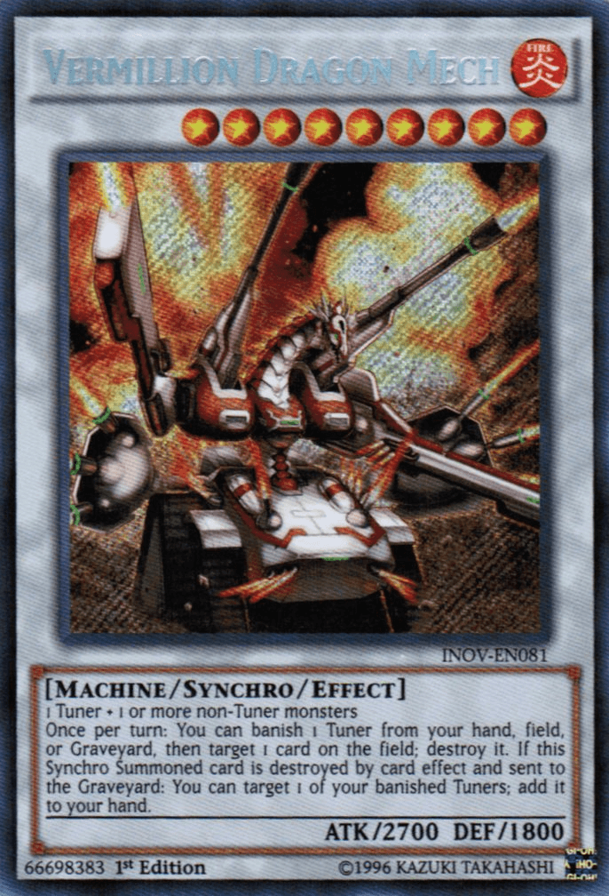 Vermillion Dragon Mech [INOV-EN081] Secret Rare - POKÉ JEUX