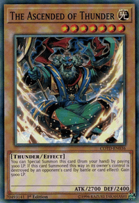 The Ascended of Thunder [COTD-EN036] Short Print - POKÉ JEUX