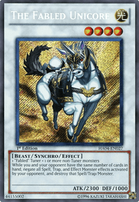 The Fabled Unicore [HA04-EN027] Secret Rare - POKÉ JEUX