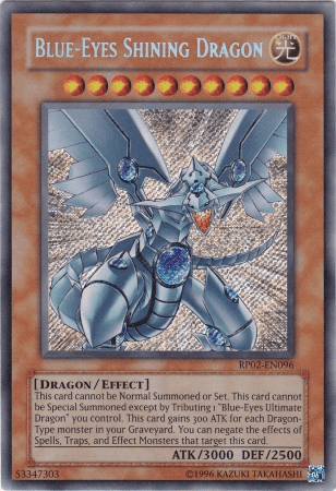 Blue-Eyes Shining Dragon [RP02-EN096] Secret Rare - POKÉ JEUX