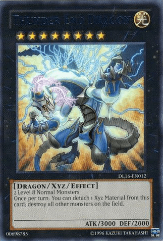 Thunder End Dragon (Blue) [DL16-EN012] Rare - POKÉ JEUX