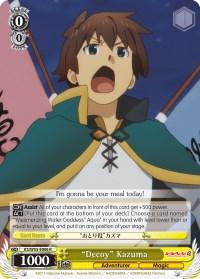 "Decoy" Kazuma (KS/W55-E006 R) [KonoSuba 2] - POKÉ JEUX