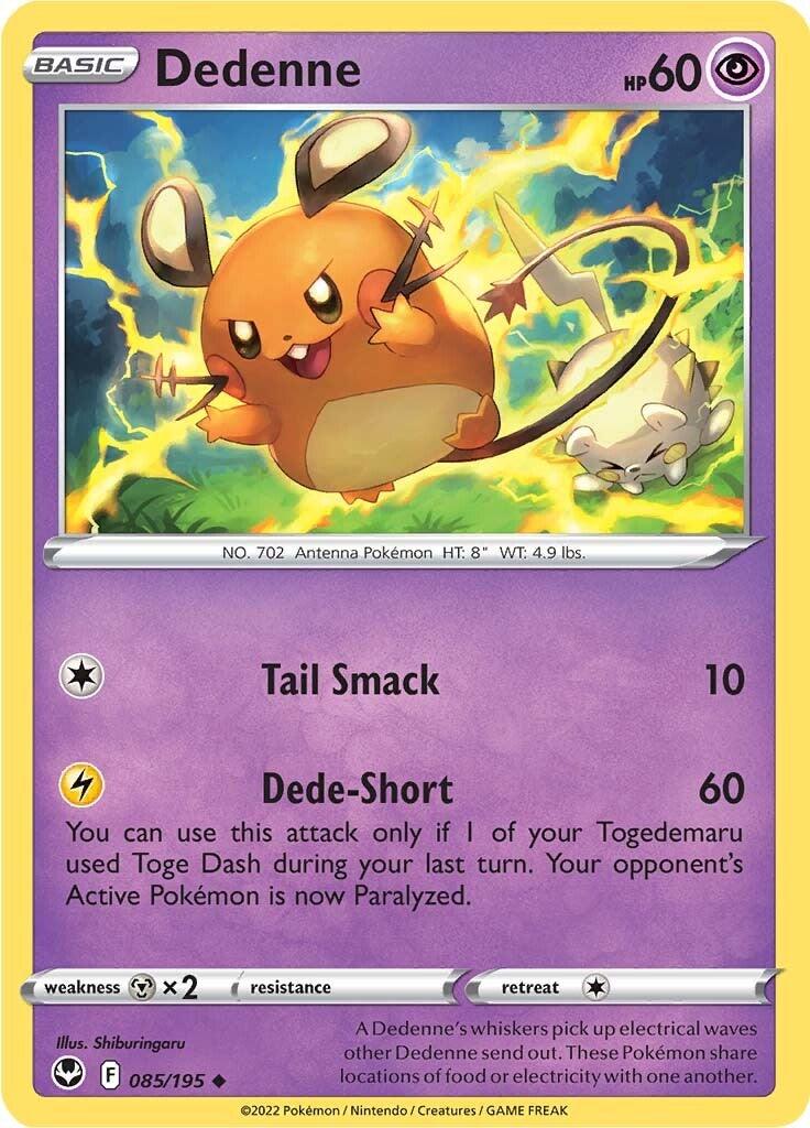 Dedenne (085/195) [Sword & Shield: Silver Tempest] - POKÉ JEUX