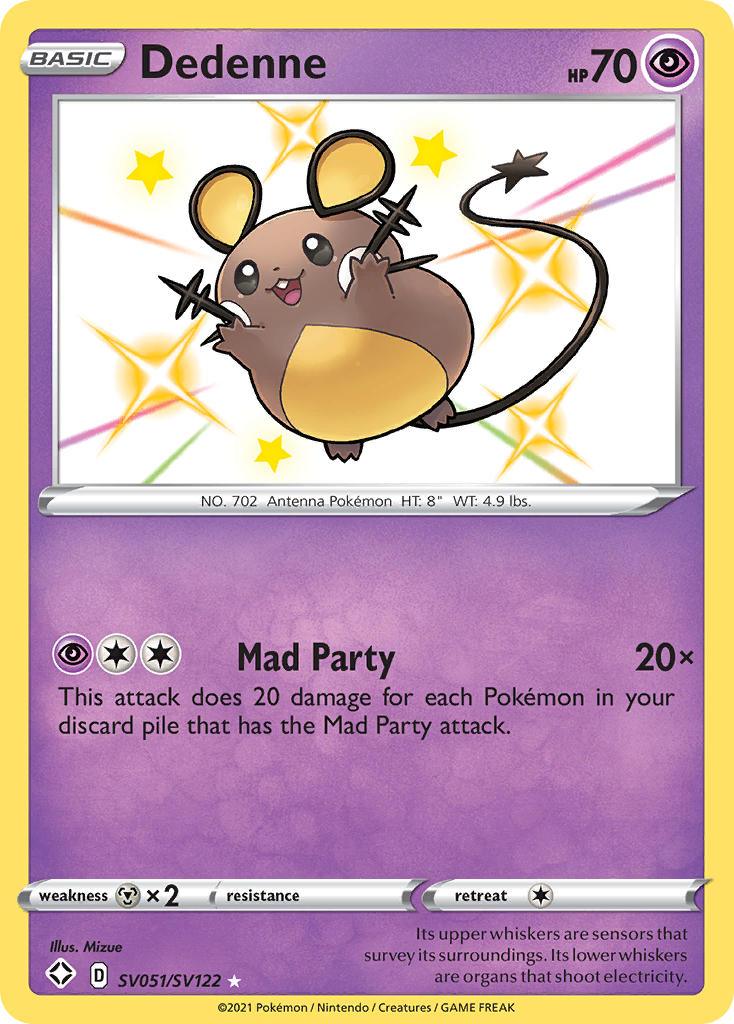 Dedenne (SV051/SV122) [Sword & Shield: Shining Fates] - POKÉ JEUX