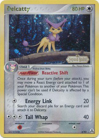 Delcatty (4/92) (Stamped) [EX: Legend Maker] - POKÉ JEUX