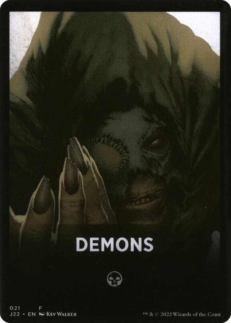 Demons Theme Card [Jumpstart 2022 Front Cards] - POKÉ JEUX