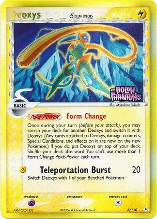 Deoxys (6/110) (Delta Species) (Stamped) [EX: Holon Phantoms] - POKÉ JEUX