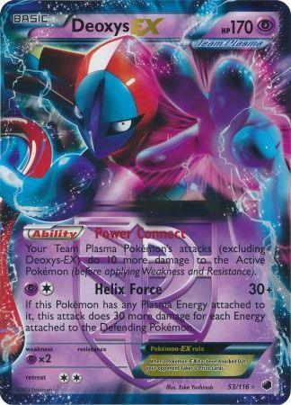 Deoxys EX (53/116) (Jumbo Card) [Black & White: Plasma Freeze] - POKÉ JEUX