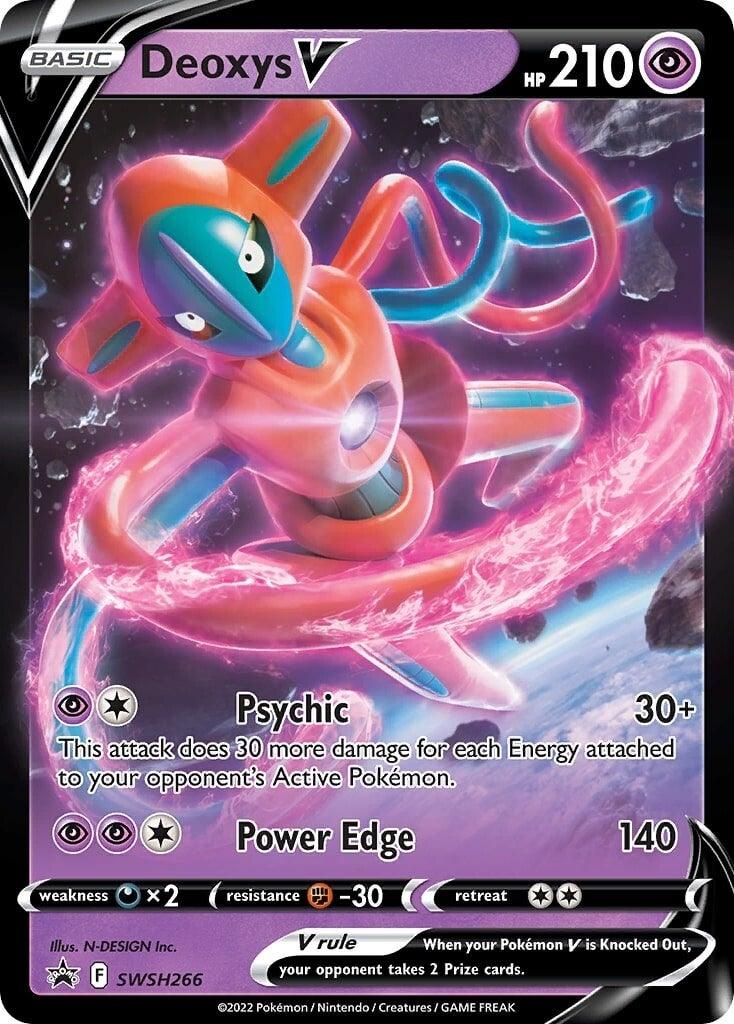 Deoxys V (SWSH266) [Sword & Shield: Black Star Promos] - POKÉ JEUX