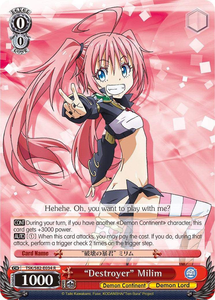 "Destroyer" Milim (TSK/S82-E034 R) [That Time I Got Reincarnated as a Slime Vol.2] - POKÉ JEUX