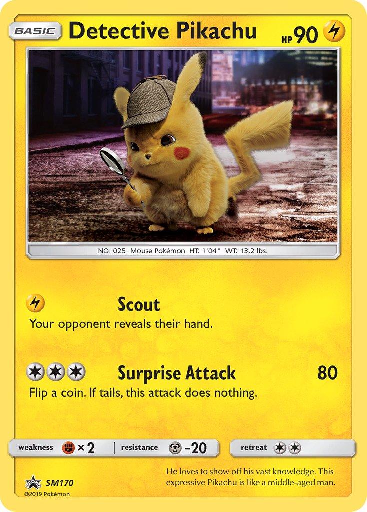 Detective Pikachu (SM170) [Sun & Moon: Black Star Promos] - POKÉ JEUX