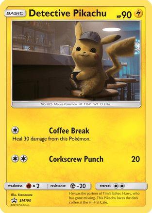 Detective Pikachu (SM190) [Sun & Moon: Black Star Promos] - POKÉ JEUX