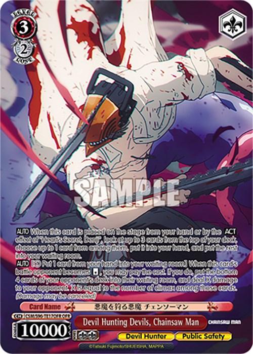 Devil Hunting Devils, Chainsaw Man (CSM/S96-TE17OFR OFR) [Chainsaw Man] - POKÉ JEUX