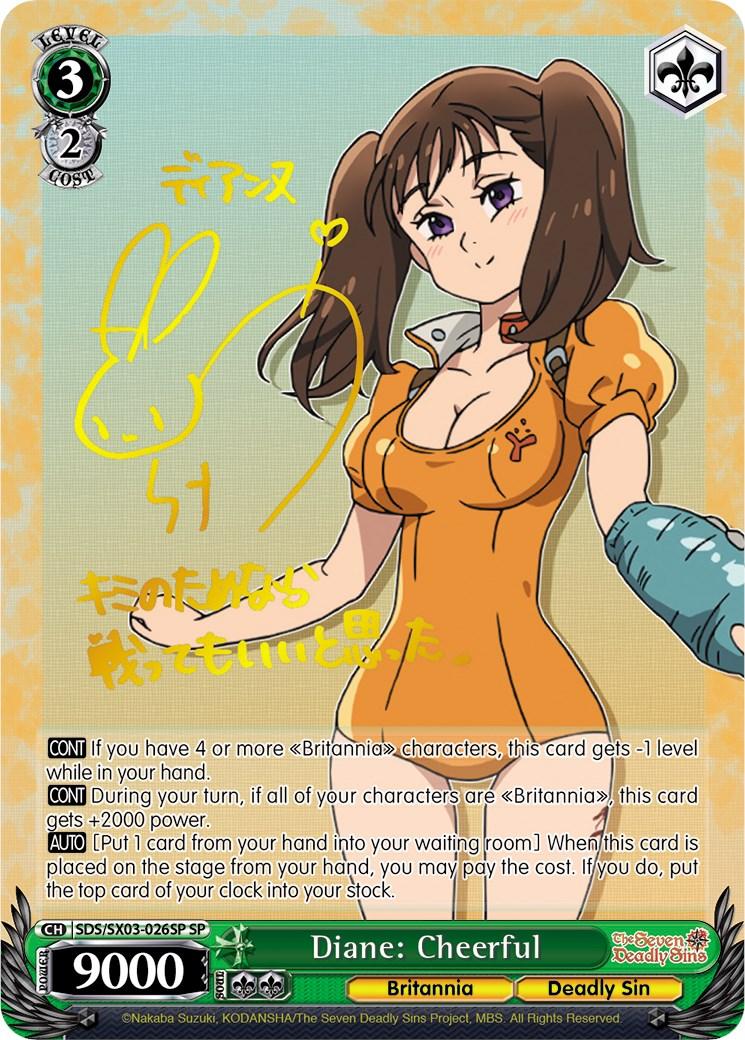 Diane: Cheerful (SDS/SX03-026SP SP) [The Seven Deadly Sins] - POKÉ JEUX