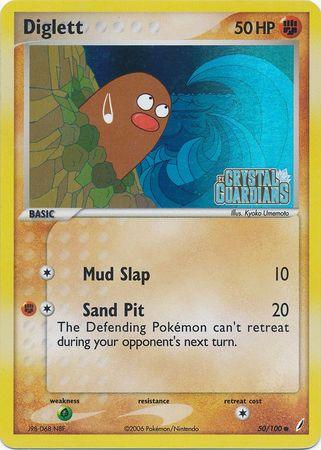 Diglett (50/100) (Stamped) [EX: Crystal Guardians] - POKÉ JEUX