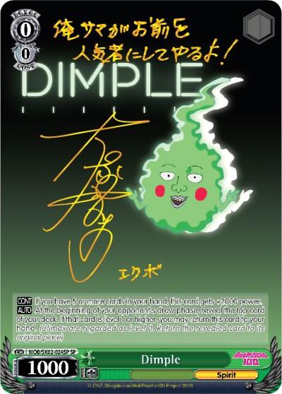 Dimple (MOB/SX02-024SP SP) [Mob Psycho 100] - POKÉ JEUX