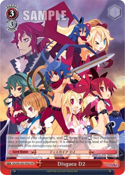 Disgaea D2 (DG/EN-S03-PE03) (Promo) [Disgaea] - POKÉ JEUX