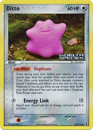 Ditto (35/113) (Stamped) [EX: Delta Species] - POKÉ JEUX