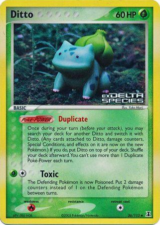 Ditto (36/113) (Stamped) [EX: Delta Species] - POKÉ JEUX