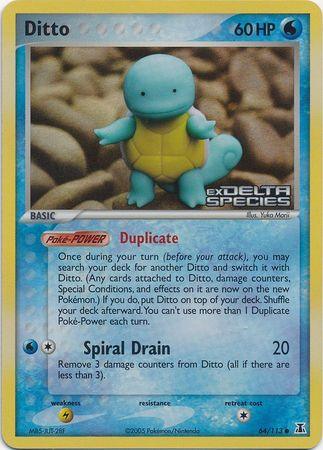 Ditto (64/113) (Stamped) [EX: Delta Species] - POKÉ JEUX