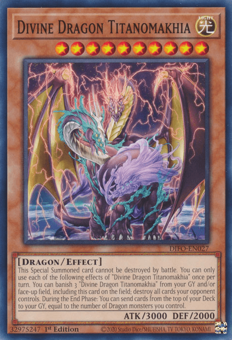 Divine Dragon Titanomakhia [DIFO-EN027] Common - POKÉ JEUX