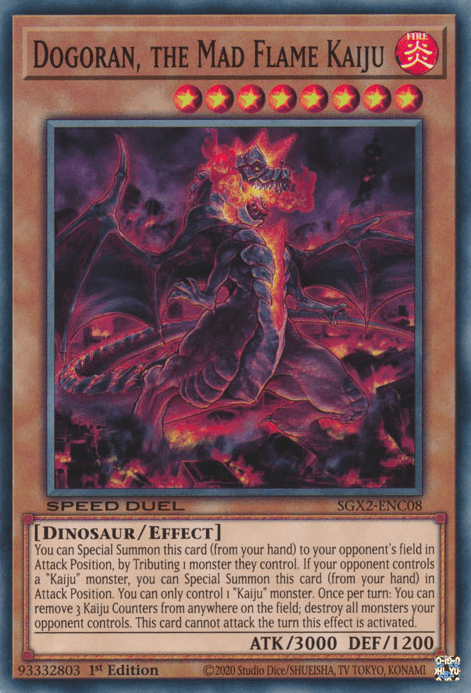 Dogoran, the Mad Flame Kaiju [SGX2-ENC08] Common - POKÉ JEUX