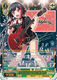 "Don't Stop, Keep Going" Ran Mitake (BD/W63-E028SSP SSP) [BanG Dream! Girls Band Party! Vol.2] - POKÉ JEUX