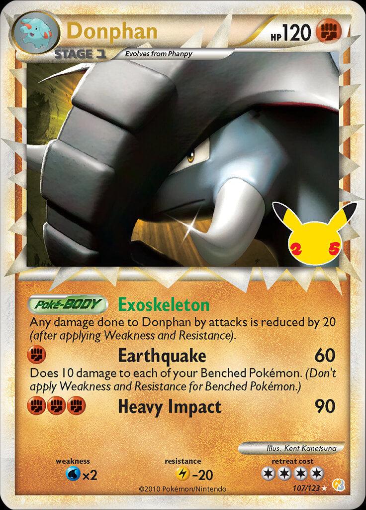 Donphan (107/123) [Celebrations: 25th Anniversary - Classic Collection] - POKÉ JEUX