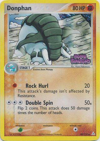 Donphan (40/110) (Stamped) [EX: Holon Phantoms] - POKÉ JEUX