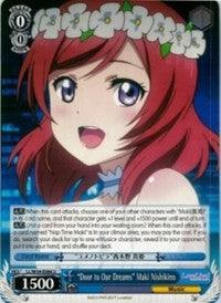 "Door to Our Dreams" Maki Nishikino (LL/W34-E084 U) [Love Live! Vol. 2] - POKÉ JEUX