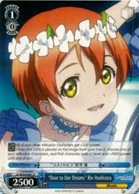 "Door to Our Dreams" Rin Hoshizora (LL/W34-E081 U) [Love Live! Vol. 2] - POKÉ JEUX