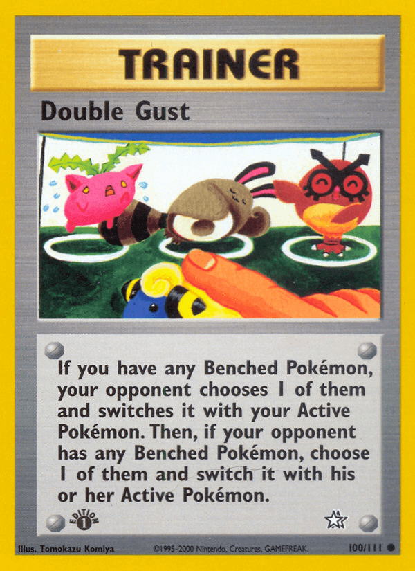 Double Gust (100/111) [Neo Genesis 1st Edition] - POKÉ JEUX