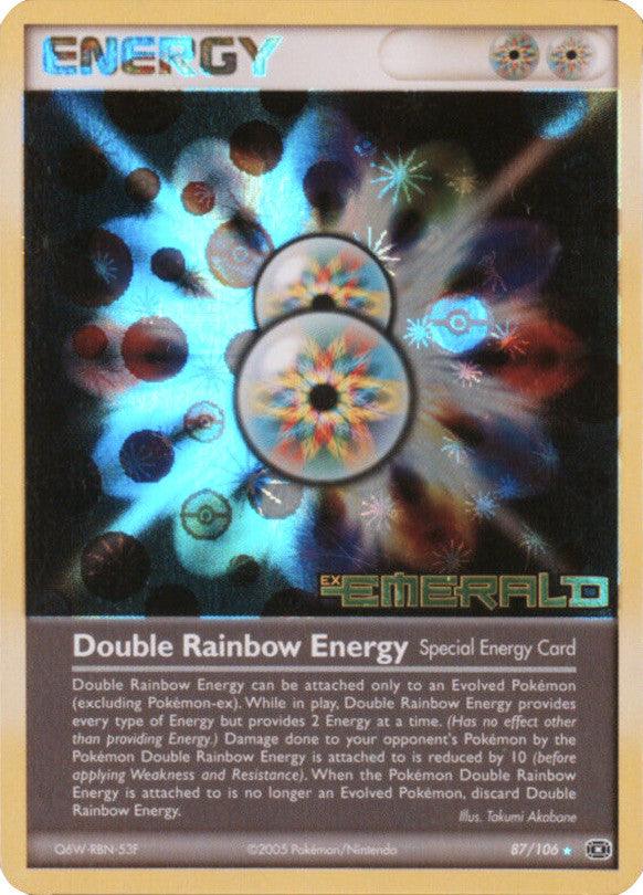 Double Rainbow Energy (87/106) (Stamped) [EX: Emerald] - POKÉ JEUX