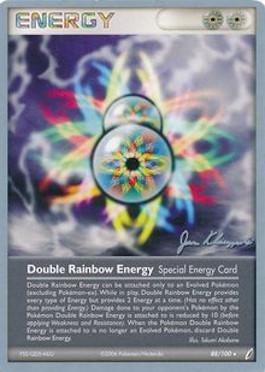 Double Rainbow Energy (88/100) (Psychic Lock - Jason Klaczynski) [World Championships 2008] - POKÉ JEUX