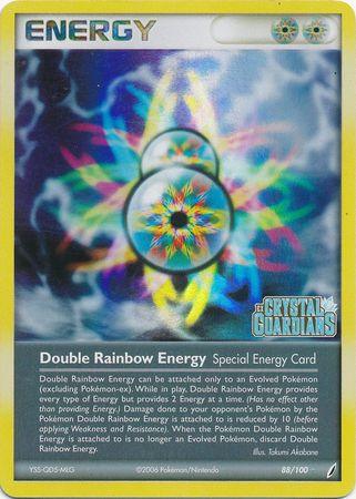 Double Rainbow Energy (88/100) (Stamped) [EX: Crystal Guardians] - POKÉ JEUX