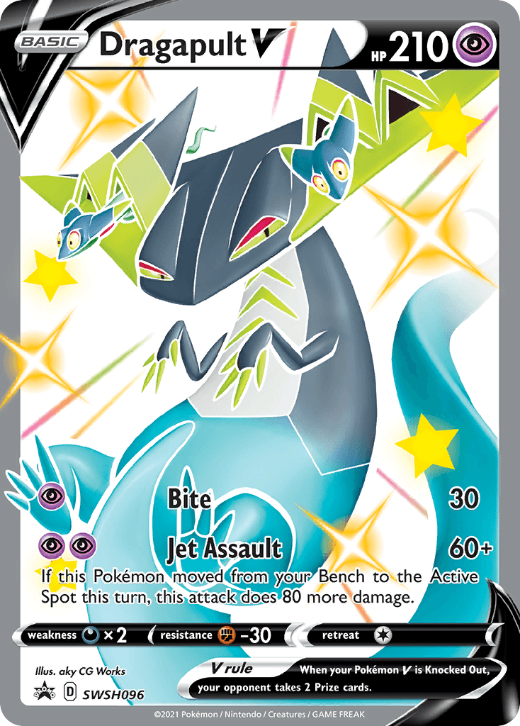 Dragapult V (SWSH096) [Sword & Shield: Black Star Promos] - POKÉ JEUX