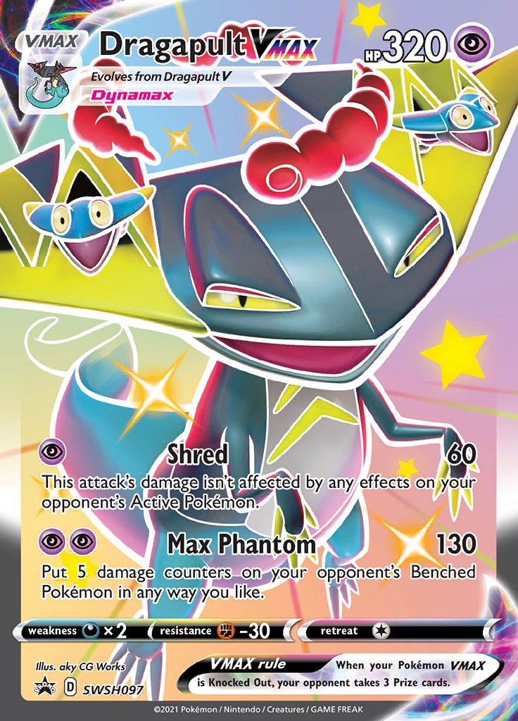 Dragapult VMAX (SWSH097) (Jumbo Card) [Sword & Shield: Black Star Promos] - POKÉ JEUX