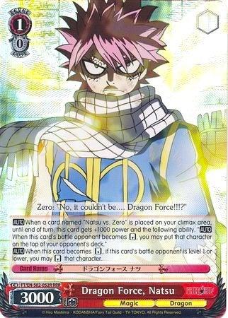 Dragon Force, Natsu (FT/EN-S02-052R RRR) [Fairy Tail ver.E] - POKÉ JEUX