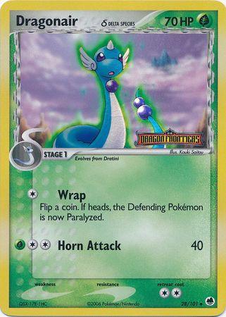 Dragonair (28/101) (Delta Species) (Stamped) [EX: Dragon Frontiers] - POKÉ JEUX