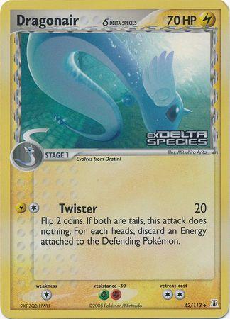 Dragonair (42/113) (Delta Species) (Stamped) [EX: Delta Species] - POKÉ JEUX