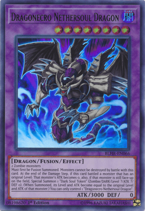 Dragonecro Nethersoul Dragon [BLHR-EN066] Ultra Rare - POKÉ JEUX