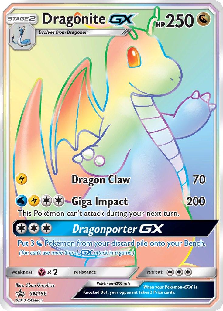 Dragonite GX (SM156) (Jumbo Card) [Sun & Moon: Black Star Promos] - POKÉ JEUX