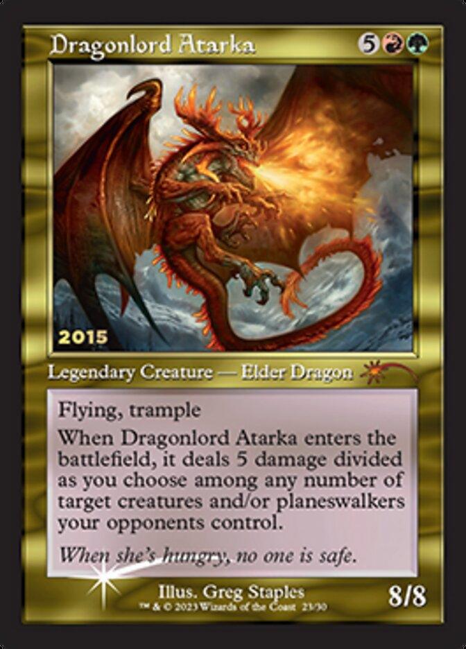 Dragonlord Atarka [30th Anniversary Promos] - POKÉ JEUX