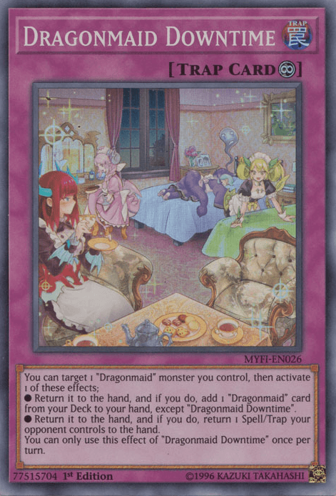 Dragonmaid Downtime [MYFI-EN026] Super Rare - POKÉ JEUX