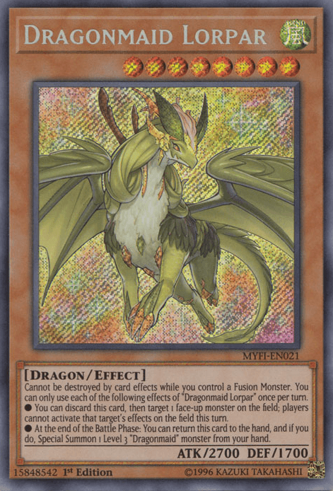 Dragonmaid Lorpar [MYFI-EN021] Secret Rare - POKÉ JEUX