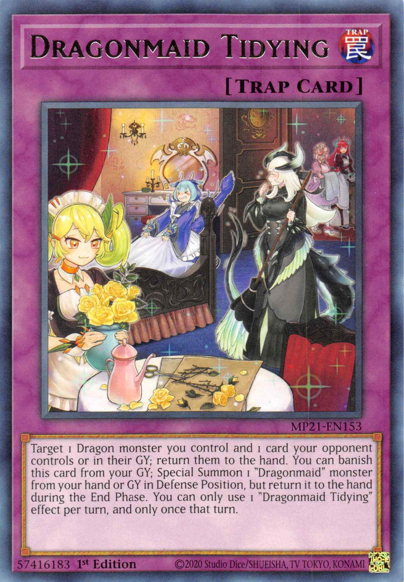 Dragonmaid Tidying [MP21-EN153] Rare - POKÉ JEUX