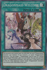 Dragonmaid Welcome [MYFI-EN024] Secret Rare - POKÉ JEUX