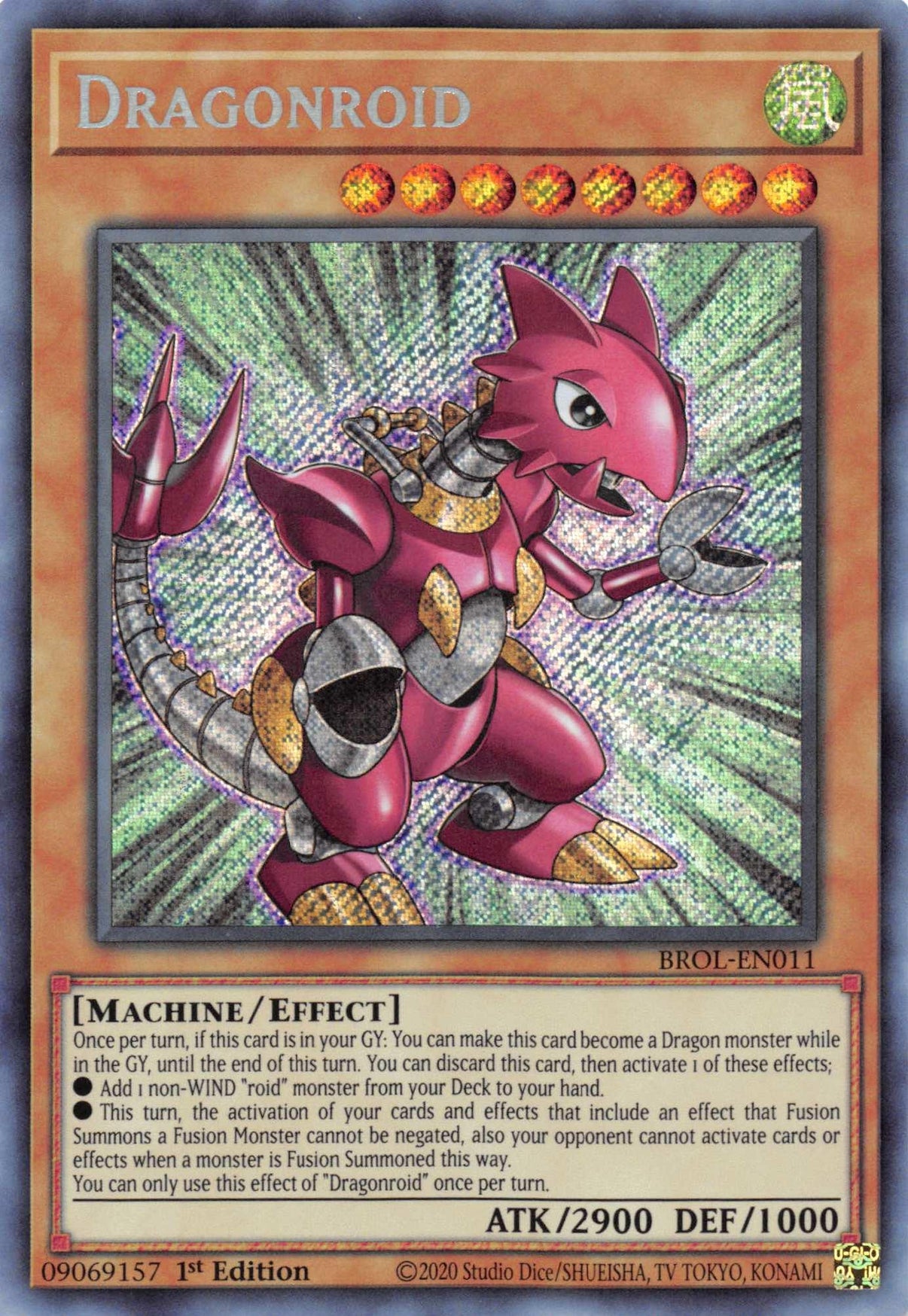 Dragonroid [BROL-EN011] Secret Rare - POKÉ JEUX